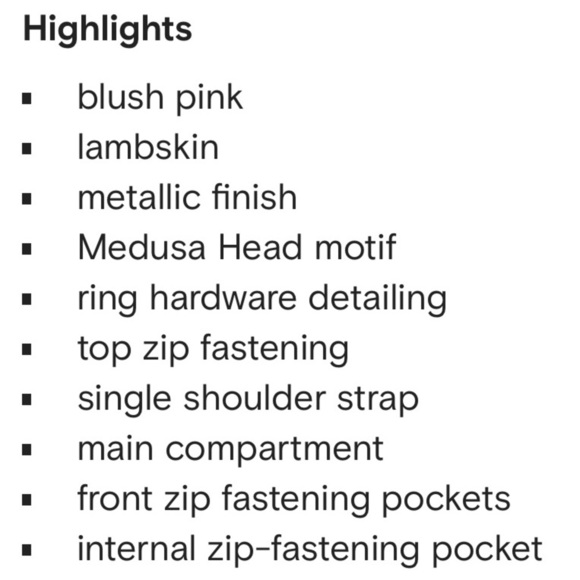 Versace Small Repeat Metallic-Effect Shoulder Bag - Picture 9 of 9